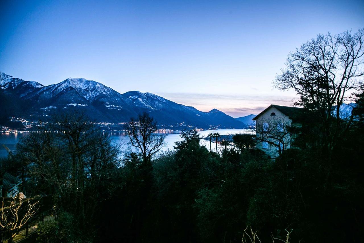 Casa Luna - Wonderful Lake View Brione sopra Minusio Bagian luar foto