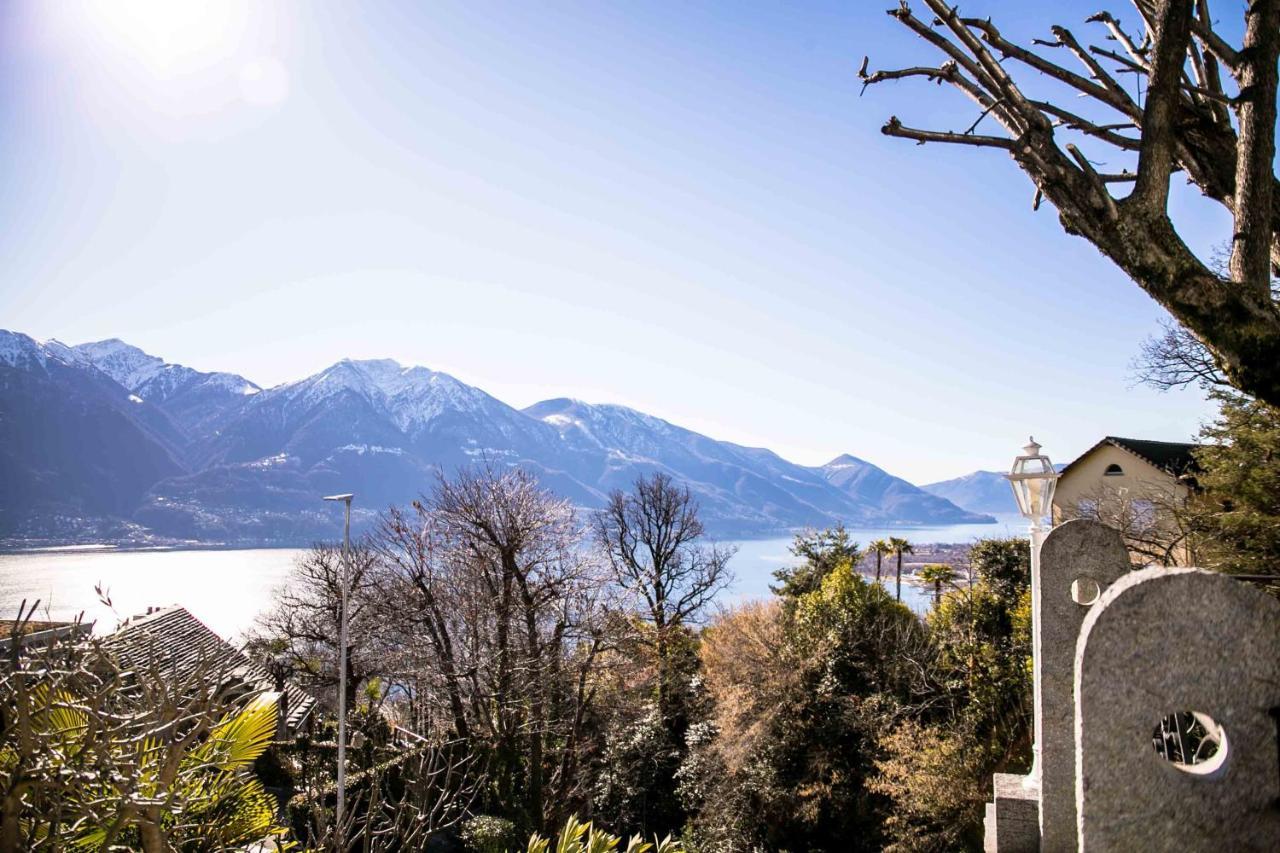 Casa Luna - Wonderful Lake View Brione sopra Minusio Bagian luar foto