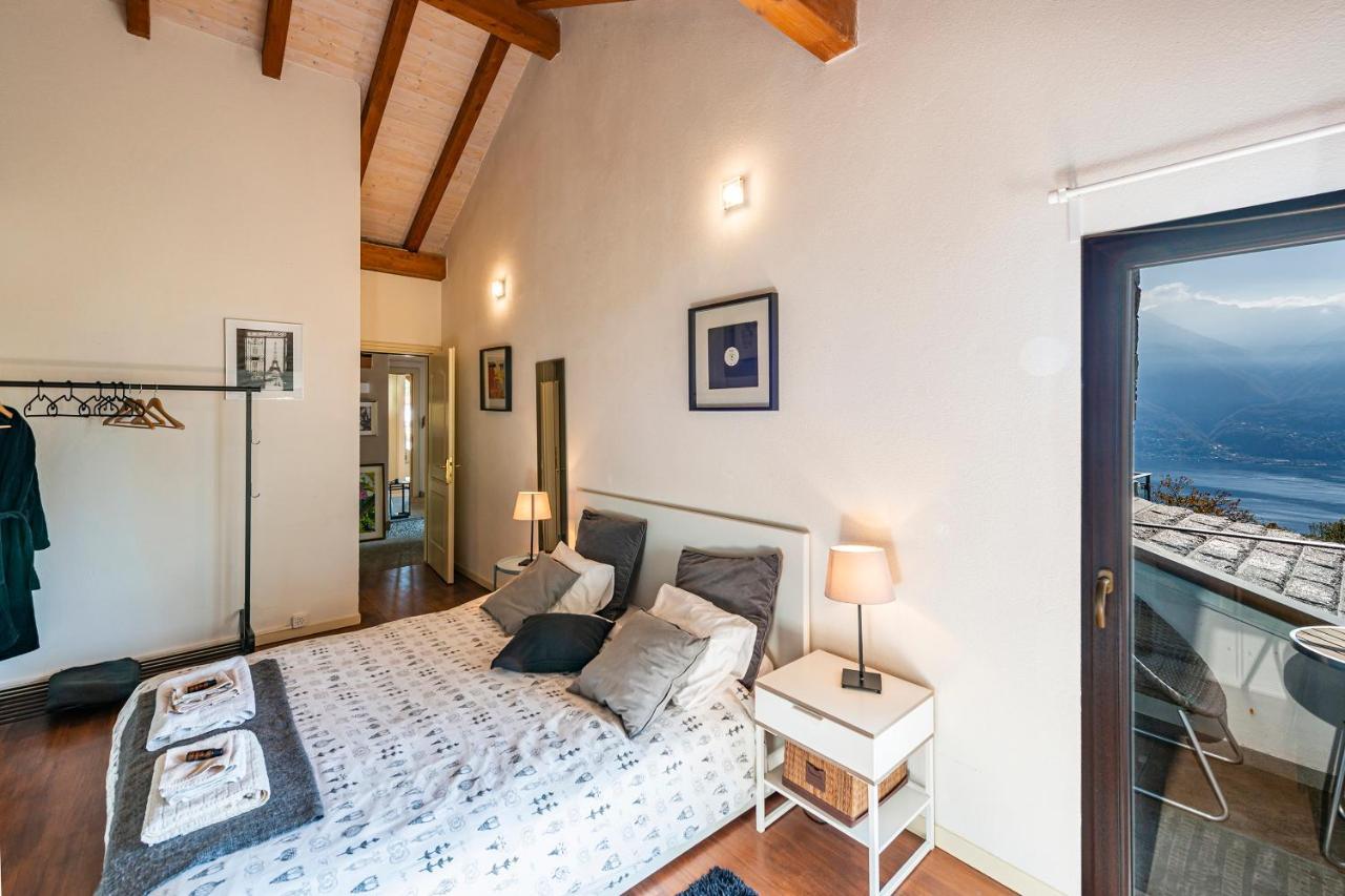 Casa Luna - Wonderful Lake View Brione sopra Minusio Bagian luar foto