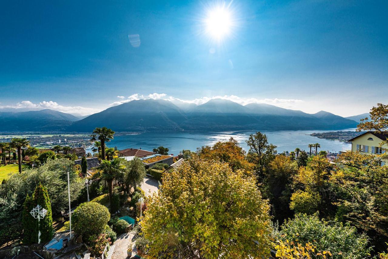 Casa Luna - Wonderful Lake View Brione sopra Minusio Bagian luar foto